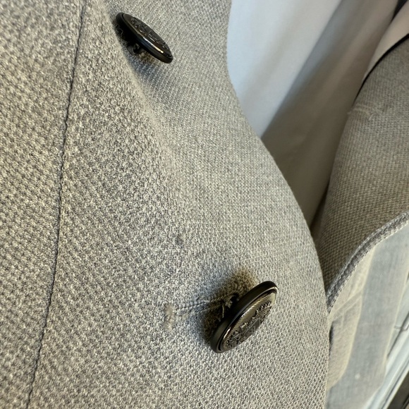 White House Black Market Light Gray Blazer - Picture 10 of 17